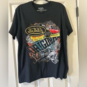 Von Dutch cool New designer unisex t shirt L